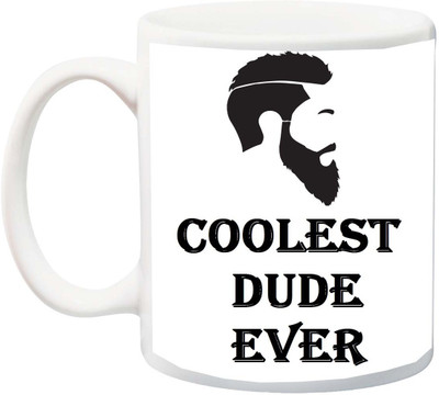 ME&YOU Valentine's Day Gift ; My Boyfriend Is Coolest Dude Ever In The World Black Font With Head Printed Ceramic Mug(325 ml), Multicolor
ME&YOU Valentine's Day Gift ; My Boyfriend Is Coolest Dude Ever In The World Black Font With Head Printed Ceramic Mug(325 ml), Multicolor