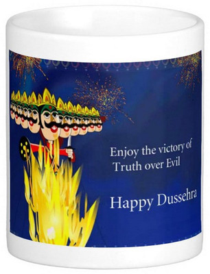 Exoctic Silver Happy Durga Puja Dushera Navratra 01 Ceramic Mug(300 ml), Multicolor
Exoctic Silver Happy Durga Puja Dushera Navratra 01 Ceramic Mug(300 ml), Multicolor