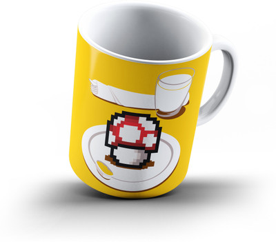 Ucard Nutritious340 Bone China, Ceramic, Porcelain Mug(325 ml)