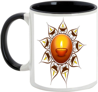 AllUPrints Gifts For Diwali - May This Deepawali Brings Light And Happiness In Your Life Ceramic Mug(325 ml), Black
AllUPrints Gifts For Diwali - May This Deepawali Brings Light And Happiness In Your Life Ceramic Mug(325 ml), Black