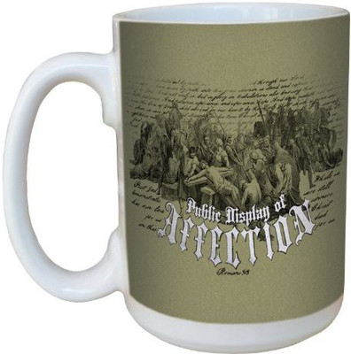 Tree-Free Greetings Greetings lm44203 Public Display of Affection: Romans 5:8 Ceramic with Full-Sized Handle, 15-Ounce Ceramic Mug(60 ml), Multicolor
Tree-Free Greetings Greetings lm44203 Public Display of Affection: Romans 5:8 Ceramic with Full-Sized Handle, 15-Ounce Ceramic Mug(60 ml), Multicolor