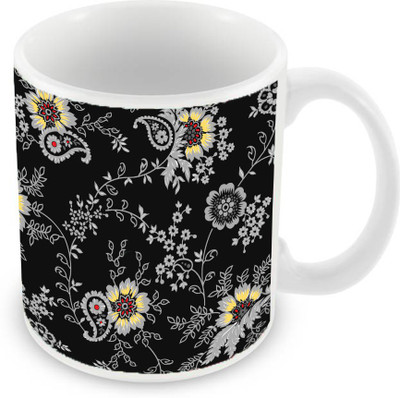 Sleep Nature's SN-MG-2742 Ceramic Mug(350 ml), Black