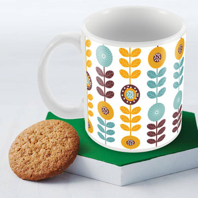 Posterboy Flower beads Ceramic Mug(350 ml)