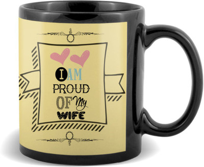 SKY TRENDS I Am Proud Of My Wife With Dark Yellow Background Best Gifts For Birthday And Anniversary Black Coffee Ceramic Mug(320 ml)
SKY TRENDS I Am Proud Of My Wife With Dark Yellow Background Best Gifts For Birthday And Anniversary Black Coffee Ceramic Mug(320 ml)