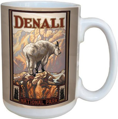 Tree-Free Greetings Greetings lm43364 Vintage Denali National Park Mountain Goat by Paul A. Lanquist Ceramic with Full-Sized Handle, 15-Ounce, Multicolored Ceramic Mug(60 ml), Multicolor
Tree-Free Greetings Greetings lm43364 Vintage Denali National Park Mountain Goat by Paul A. Lanquist Ceramic with Full-Sized Handle, 15-Ounce, Multicolored Ceramic Mug(60 ml), Multicolor