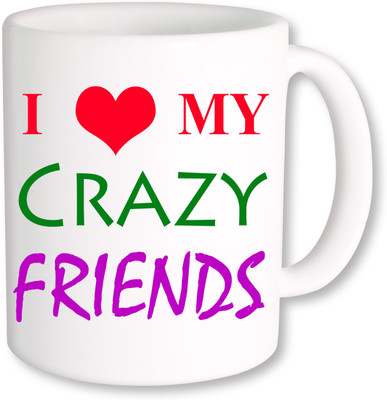 PhotogiftsIndia Happy Friendship Day 065 Ceramic Mug(350 ml), Multicolor