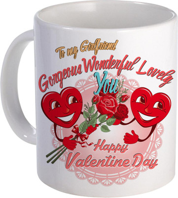 SKY TRENDS Love Gifts For Your Special Valentine For Girlfriend Boyfriend Wounderful Wife Husband Friend Anniversary Birthday Design021 Ceramic Mug(325 ml), White
SKY TRENDS Love Gifts For Your Special Valentine For Girlfriend Boyfriend Wounderful Wife Husband Friend Anniversary Birthday Design021 Ceramic Mug(325 ml), White