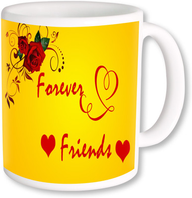 PhotogiftsIndia Happy Friendship Day 006 Ceramic Mug(350 ml), Multicolor