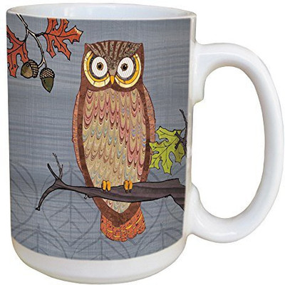 Tree-Free Greetings Greetings 45516 Paul Brent Awesome Owls II Ceramic with Full-Sized Handle, 15-Ounce Ceramic Mug(60 ml), Multicolor
Tree-Free Greetings Greetings 45516 Paul Brent Awesome Owls II Ceramic with Full-Sized Handle, 15-Ounce Ceramic Mug(60 ml), Multicolor