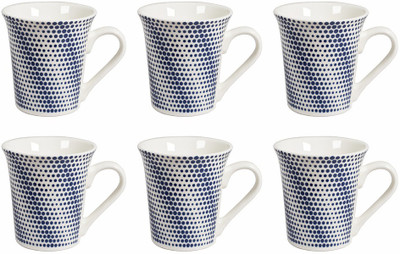 La Platina Lp-E-218-CoffeeMugSet Bone China, Porcelain Mug(140 ml, Pack of 6), Multicolor
La Platina Lp-E-218-CoffeeMugSet Bone China, Porcelain Mug(140 ml, Pack of 6), Multicolor