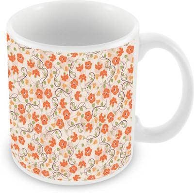 Sleep Nature's SN-MG-2764 Ceramic Mug(350 ml), Multicolor