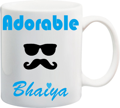 ME&YOU Gift for Sweet Bhaiya On Anniversary Or Birthday Printed Ceramic Mug(325 ml), Multicolor
ME&YOU Gift for Sweet Bhaiya On Anniversary Or Birthday Printed Ceramic Mug(325 ml), Multicolor