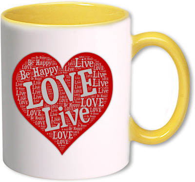 Heyworlds love live be happy valentine day gifts 01 Ceramic Mug(325 ml), Multicolor
Heyworlds love live be happy valentine day gifts 01 Ceramic Mug(325 ml), Multicolor