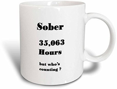 3dRose mug_163420_1 Image of Sober 4 Years or 35063 Hours in Words Ceramic, 11 oz, White Ceramic Mug(60 ml), Multicolor
3dRose mug_163420_1 Image of Sober 4 Years or 35063 Hours in Words Ceramic, 11 oz, White Ceramic Mug(60 ml), Multicolor