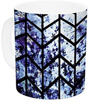 Kess InHouse InHouse Ebi Emporium Chevron Wonderland II Blue Black Ceramic Coffee, 11 oz, Multicolor Ceramic Mug(60 ml)
Kess InHouse InHouse Ebi Emporium Chevron Wonderland II Blue Black Ceramic Coffee, 11 oz, Multicolor Ceramic Mug(60 ml)