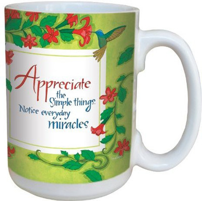 Tree-Free Greetings Greetings lm43460 Inspiring Everyday Miracle Hummingbird by Robin Pickens Ceramic with Full-Sized Handle, 15-Ounce Ceramic Mug(60 ml), Multicolor
Tree-Free Greetings Greetings lm43460 Inspiring Everyday Miracle Hummingbird by Robin Pickens Ceramic with Full-Sized Handle, 15-Ounce Ceramic Mug(60 ml), Multicolor