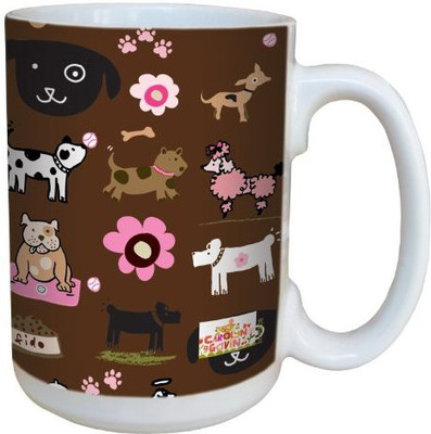 Tree-Free Greetings Greetings lm43508 Playful Dogs on Brown by Carolyn Gavin Ceramic with Full-Sized Handle, 15-Ounce Ceramic Mug(60 ml), Multicolor
Tree-Free Greetings Greetings lm43508 Playful Dogs on Brown by Carolyn Gavin Ceramic with Full-Sized Handle, 15-Ounce Ceramic Mug(60 ml), Multicolor