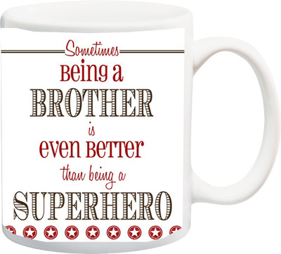 ME&YOU Special Quoted Gifting Item for Brother,Sister Ceramic Mug(325 ml), Multicolor
ME&YOU Special Quoted Gifting Item for Brother,Sister Ceramic Mug(325 ml), Multicolor