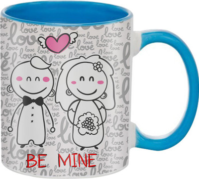 SKY TRENDS Great Romantic Love Best Gifts For Valentine Day For Girlfriend Boyfriend Fiance Wife Husband, Anniversary,Christmas, Design 105 Ceramic Mug(325 ml), Blue
SKY TRENDS Great Romantic Love Best Gifts For Valentine Day For Girlfriend Boyfriend Fiance Wife Husband, Anniversary,Christmas, Design 105 Ceramic Mug(325 ml), Blue