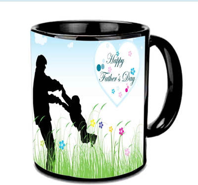 Raj Laxmi Father With His Son Design Fathers Day Wishes Multicolor Ceramic Mug(3.5 ml), Black
Raj Laxmi Father With His Son Design Fathers Day Wishes Multicolor Ceramic Mug(3.5 ml), Black