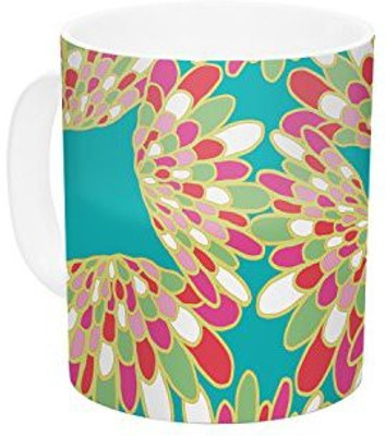 Kess InHouse InHouse Miranda Mol Wings Green Teal Ceramic Coffee, 11 oz, Multicolor Ceramic Mug(60 ml)
Kess InHouse InHouse Miranda Mol Wings Green Teal Ceramic Coffee, 11 oz, Multicolor Ceramic Mug(60 ml)