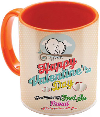 SKY TRENDS Valentine Gift for Girlfriend Love Printed I Love U Forever Perfect for Her Him Wife Fiance Anniversary And Birthday STGD182 Ceramic Mug(325 ml), Orange
SKY TRENDS Valentine Gift for Girlfriend Love Printed I Love U Forever Perfect for Her Him Wife Fiance Anniversary And Birthday STGD182 Ceramic Mug(325 ml), Orange