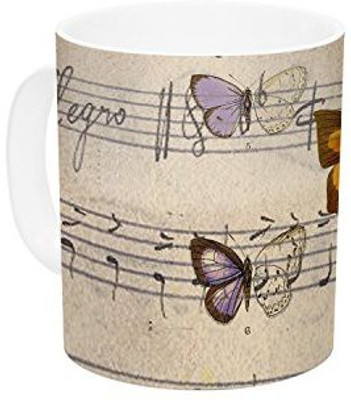 Kess InHouse InHouse Suzanne Carter Butterfly Opera Music Tan Ceramic Coffee, 11 oz, Multicolor Ceramic Mug(60 ml)
Kess InHouse InHouse Suzanne Carter Butterfly Opera Music Tan Ceramic Coffee, 11 oz, Multicolor Ceramic Mug(60 ml)