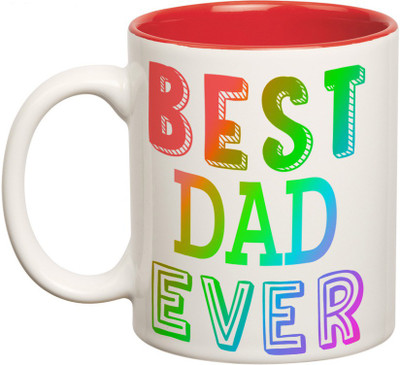 Prithish Best Dad Ever Rainbow Effect Double Color Ceramic Mug(330 ml), Multicolor
Prithish Best Dad Ever Rainbow Effect Double Color Ceramic Mug(330 ml), Multicolor
