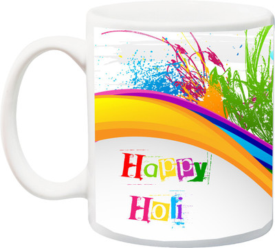 ME&YOU Gift for Holi;;Happy holy hai colorfull 3D Printed Ceramic Mug(325 ml), Multicolor
ME&YOU Gift for Holi;;Happy holy hai colorfull 3D Printed Ceramic Mug(325 ml), Multicolor