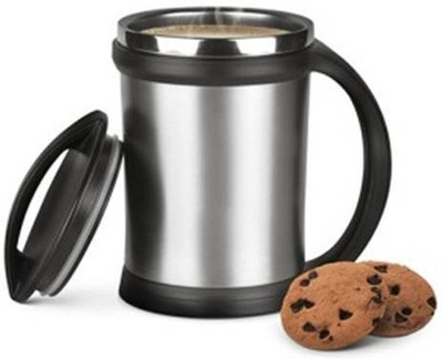 Gromo Vacuumized Travel Stainless Steel Mug, Silver