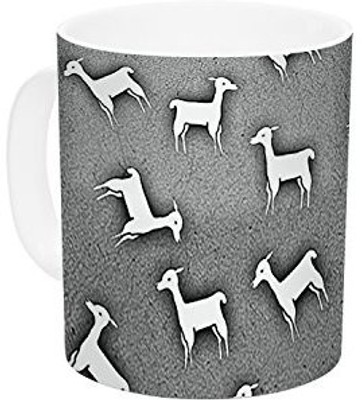 Kess InHouse InHouse Monika Strigel Llama Multi Gray Ceramic Coffee, 11 oz, Multicolor Ceramic Mug(60 ml)
Kess InHouse InHouse Monika Strigel Llama Multi Gray Ceramic Coffee, 11 oz, Multicolor Ceramic Mug(60 ml)