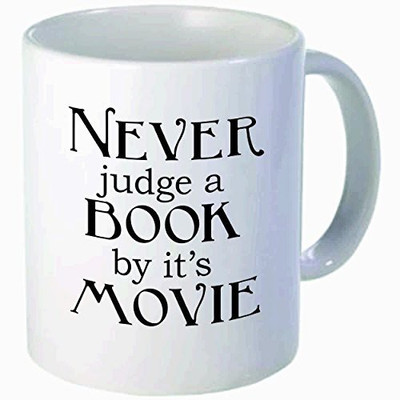 Rikki Knight Knight Never Judge a Book by it's Movie Funny Quotes Ceramic Coffee, 11 oz, White Ceramic Mug(60 ml), Multicolor
Rikki Knight Knight Never Judge a Book by it's Movie Funny Quotes Ceramic Coffee, 11 oz, White Ceramic Mug(60 ml), Multicolor