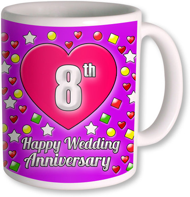 PhotogiftsIndia Gifts For 8th Wedding Anniversary Coffee Ceramic Mug(350 ml), White
PhotogiftsIndia Gifts For 8th Wedding Anniversary Coffee Ceramic Mug(350 ml), White