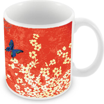 Sleep Nature's SN-MG-2767 Ceramic Mug(350 ml), Multicolor