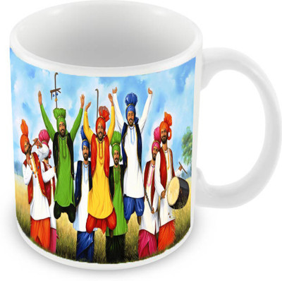 Sleep Nature's SN-MG-420 Ceramic Mug(350 ml), Multicolor