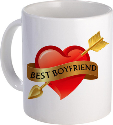 SKY TRENDS Best Boyfriend for Best Ceramic Gift For Valentine Day Design (136) Ceramic Mug(320 ml), White
SKY TRENDS Best Boyfriend for Best Ceramic Gift For Valentine Day Design (136) Ceramic Mug(320 ml), White