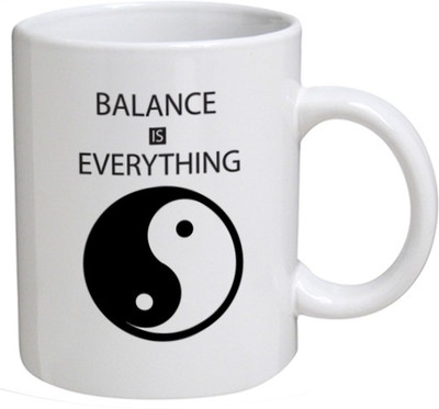 My Bestow BalanceIs Everything - MyBestow White Plain Coffee Ceramic Ceramic Mug(320 ml), Multicolor
My Bestow BalanceIs Everything - MyBestow White Plain Coffee Ceramic Ceramic Mug(320 ml), Multicolor