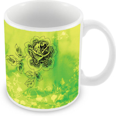 Sleep Nature's SN-MG-1173 Ceramic Mug(350 ml), Multicolor