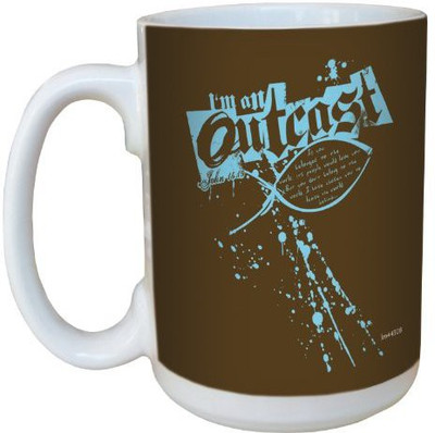 Tree-Free Greetings Greetings lm44308 Outcast: John 15:19 Ceramic with Full-Sized Handle, 15-Ounce Ceramic Mug(60 ml), Multicolor
Tree-Free Greetings Greetings lm44308 Outcast: John 15:19 Ceramic with Full-Sized Handle, 15-Ounce Ceramic Mug(60 ml), Multicolor