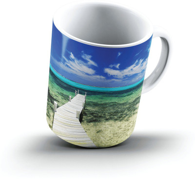 Ucard Paradise Pier Grand Cayman2572 Bone China, Ceramic, Porcelain Mug(325 ml), Multicolor
Ucard Paradise Pier Grand Cayman2572 Bone China, Ceramic, Porcelain Mug(325 ml), Multicolor