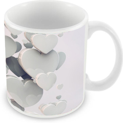 Sleep Nature's SN-MG-2269 Ceramic Mug(350 ml), White