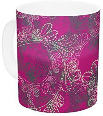 Kess InHouse InHouse Patternmuse Jaipur Berry Purple Pink Ceramic Coffee, 11 oz, Multicolor Ceramic Mug(60 ml)
Kess InHouse InHouse Patternmuse Jaipur Berry Purple Pink Ceramic Coffee, 11 oz, Multicolor Ceramic Mug(60 ml)