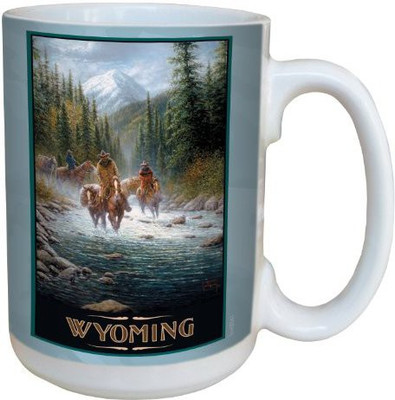 Tree-Free Greetings Greetings lm43061 Scenic Wyoming Cowboys by Jack Terry Ceramic with Full-Sized Handle, 15-Ounce, Multicolored Ceramic Mug(60 ml), Multicolor
Tree-Free Greetings Greetings lm43061 Scenic Wyoming Cowboys by Jack Terry Ceramic with Full-Sized Handle, 15-Ounce, Multicolored Ceramic Mug(60 ml), Multicolor