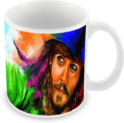 Sleep Nature's SN-MG-386 Ceramic Mug(350 ml), Multicolor