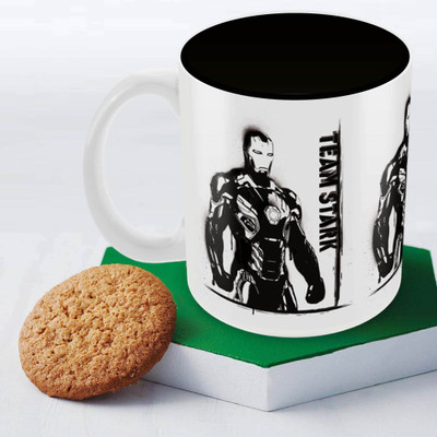 Marvel Civil War- team stark Officially Licensed (pack of 1) Ceramic Mug(350 ml), Multicolor