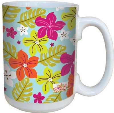 Tree-Free Greetings Greetings lm43504 Playful Hibiscus Flowers by Carolyn Gavin Ceramic with Full-Sized Handle, 15-Ounce Ceramic Mug(60 ml), Multicolor
Tree-Free Greetings Greetings lm43504 Playful Hibiscus Flowers by Carolyn Gavin Ceramic with Full-Sized Handle, 15-Ounce Ceramic Mug(60 ml), Multicolor