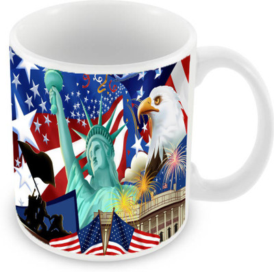 Sleep Nature's SN-MG-339 Ceramic Mug(350 ml), Multicolor