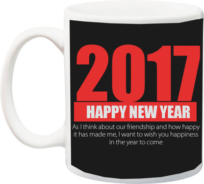 ME&YOU Best Friendship Gift for New Year Quotes Printed Ceramic Mug(325 ml), Multicolor
ME&YOU Best Friendship Gift for New Year Quotes Printed Ceramic Mug(325 ml), Multicolor