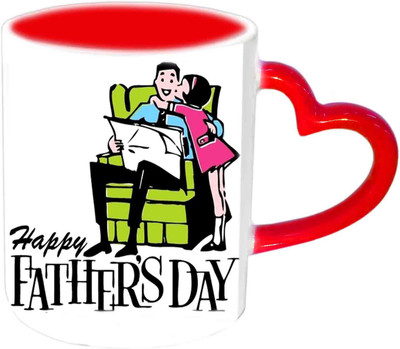 Raj Laxmi Happy Fathers Day With Cartoon Character Red Heart Handle Ceramic Mug(350 ml)
Raj Laxmi Happy Fathers Day With Cartoon Character Red Heart Handle Ceramic Mug(350 ml)
