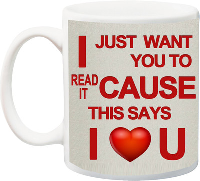 ME&YOU Gift for Husband,Wife on Valentine's Day,Anniversary Ceramic Mug(325 ml), Multicolor
ME&YOU Gift for Husband,Wife on Valentine's Day,Anniversary Ceramic Mug(325 ml), Multicolor